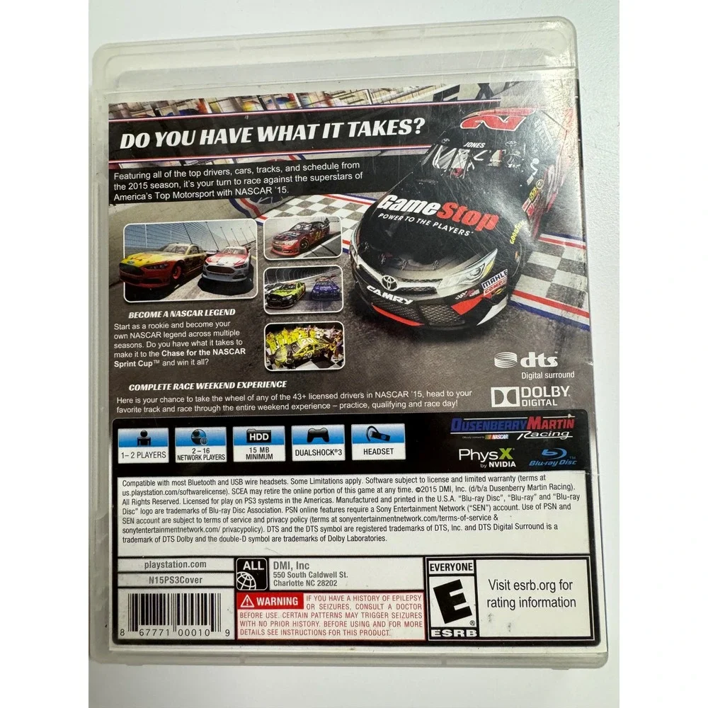 Dusenberry Martin Racing nascar 15
